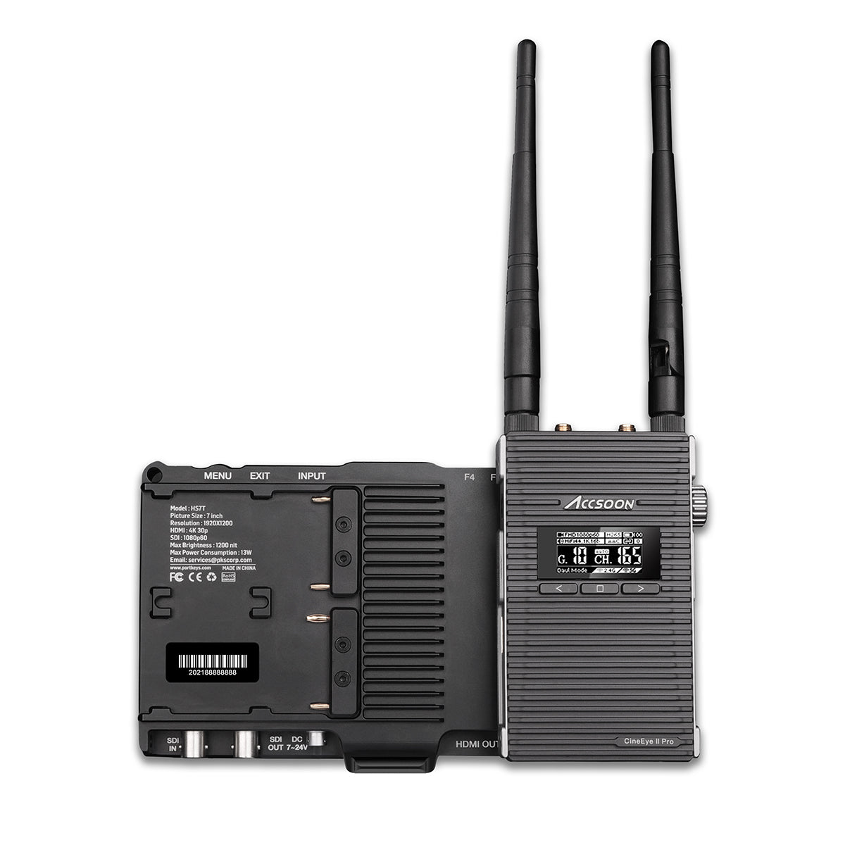 Portkeys HS7T II 4K HDMI/3G-SDI Monitor 7吋4K影像監視器 Portkeys