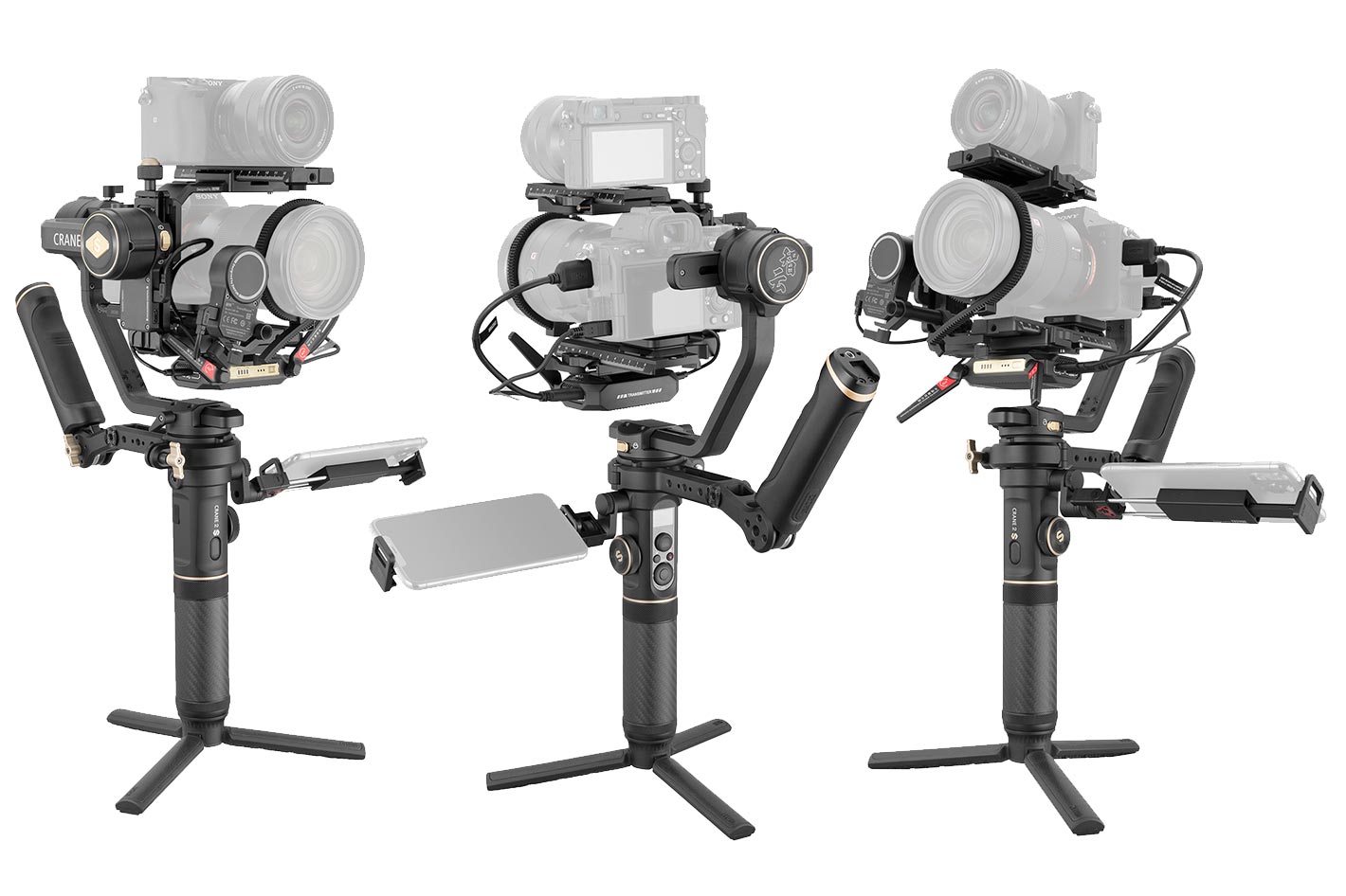 Zhiyun Crane 2S Pro 專業相機三軸穩定器套裝 Zhiyun