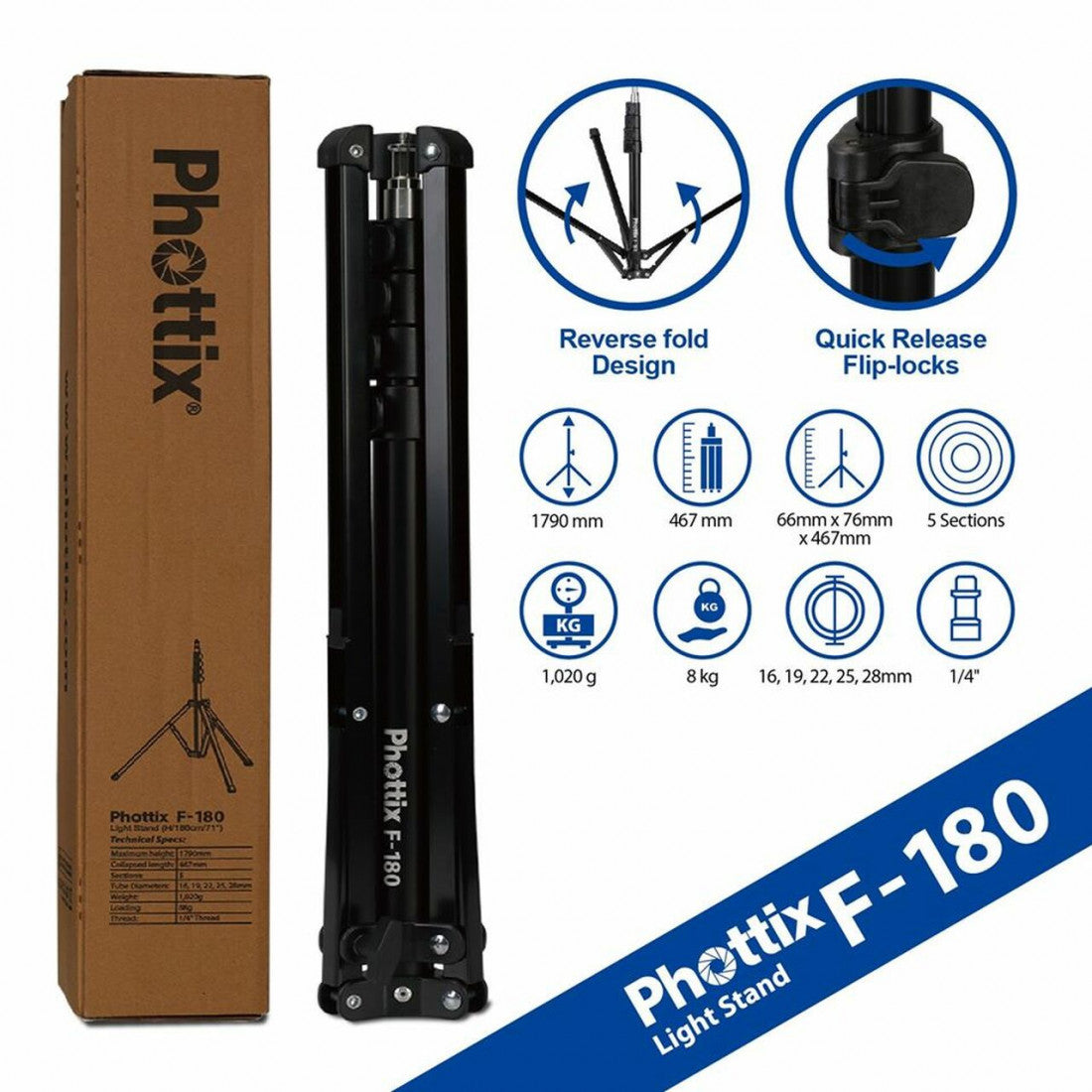 Phottix F180 Light Stand 燈架 Phottix