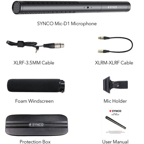 SYNCO Mic-D1 槍型麥克風 SYNCO