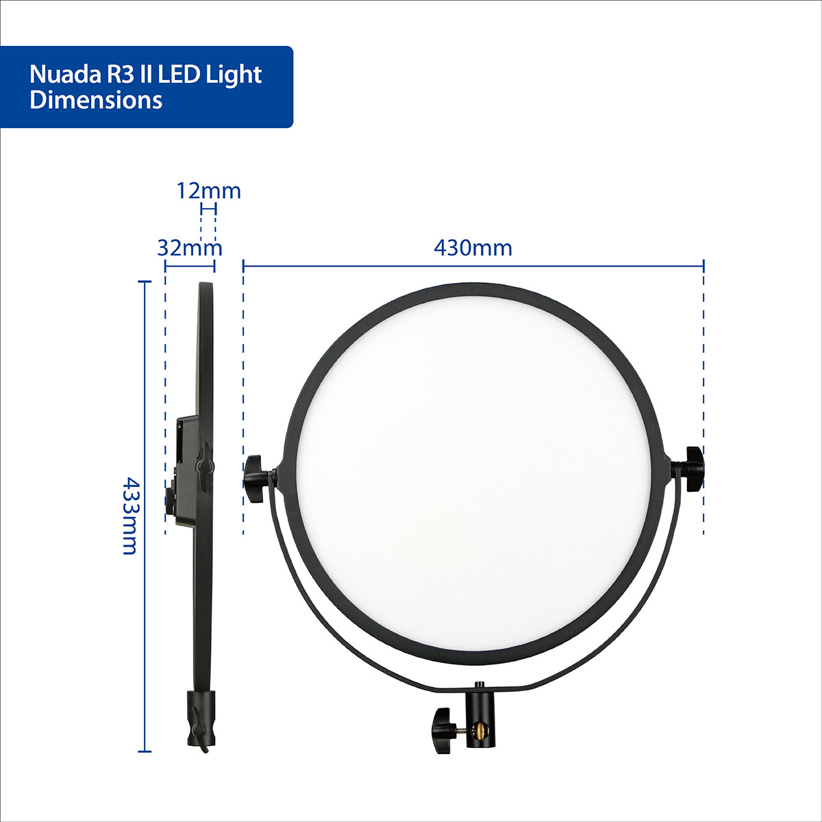 Phottix Nuada R3 II VLED Video LED Light LED攝影燈 Phottix