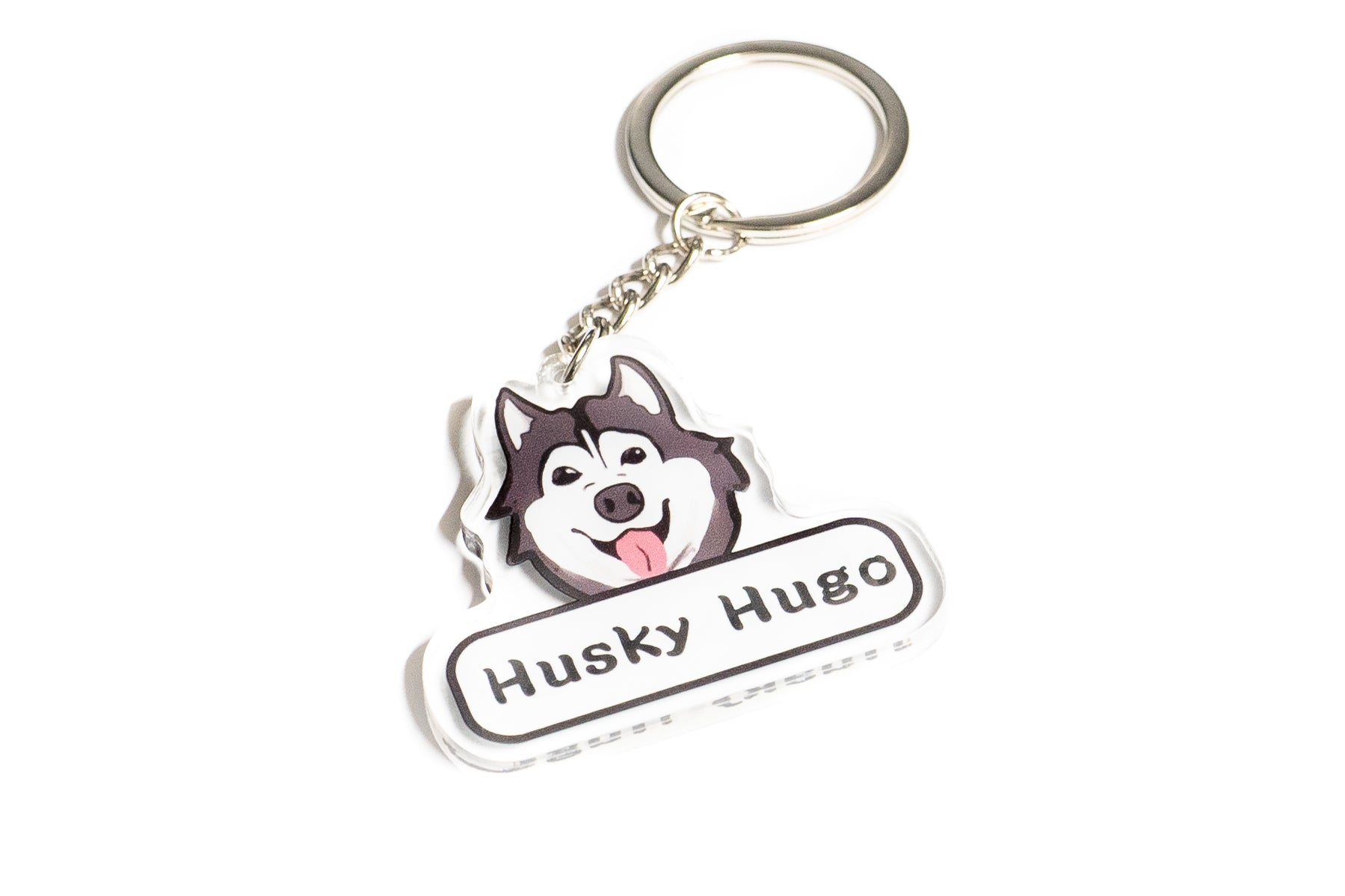 [慈善版本] Husky Hugo 卡通圖形設計鎖匙扣 Husky Hugo