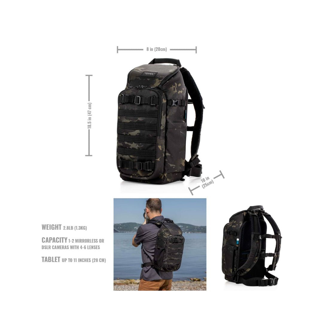 Tenba Axis V2 16L Backpack 多用途攝影背包 Tenba