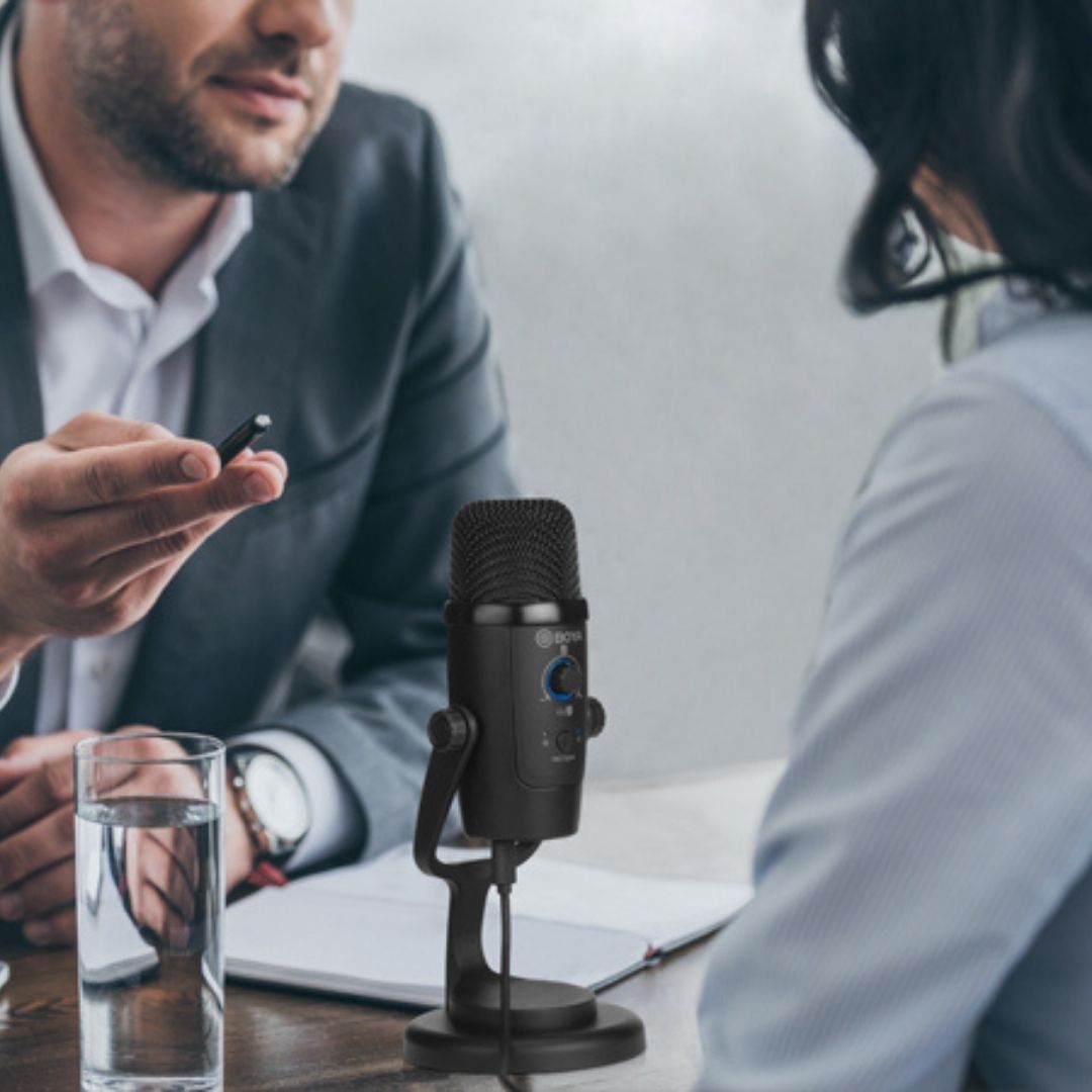 BOYA BY-PM500 桌面式電容麥克風 BOYA