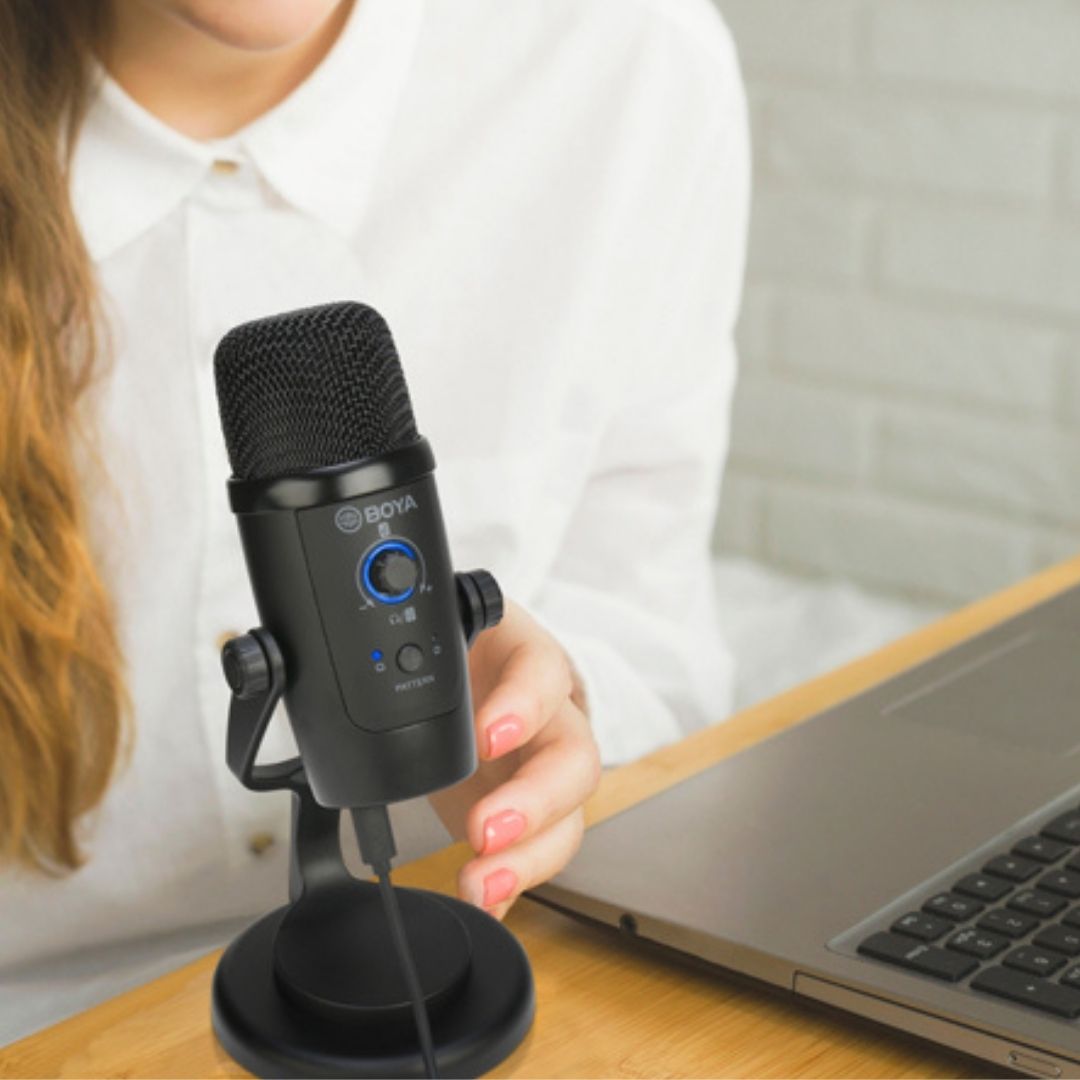BOYA BY-PM500 桌面式電容麥克風 BOYA