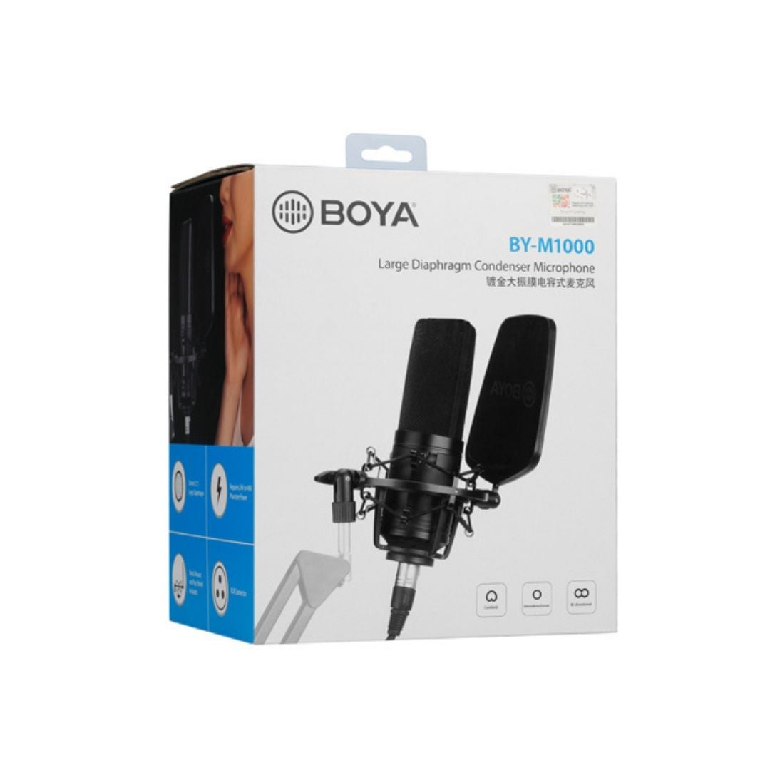 BOYA BY-M1000 電容麥克風 BOYA