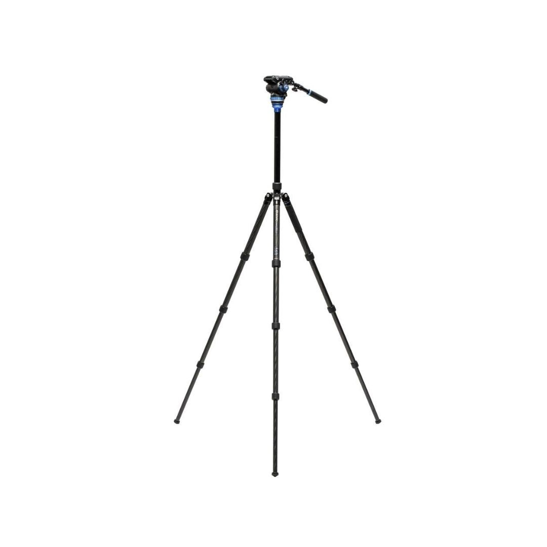 Benro Aero C3883TS6Pro 碳纖維反折旅行三腳架 + S6 Pro 攝錄雲台 Benro