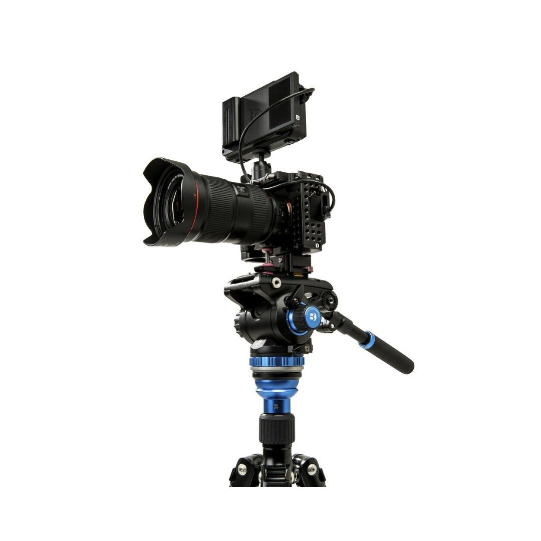 Benro Aero C3883TS6Pro 碳纖維反折旅行三腳架 + S6 Pro 攝錄雲台 Benro