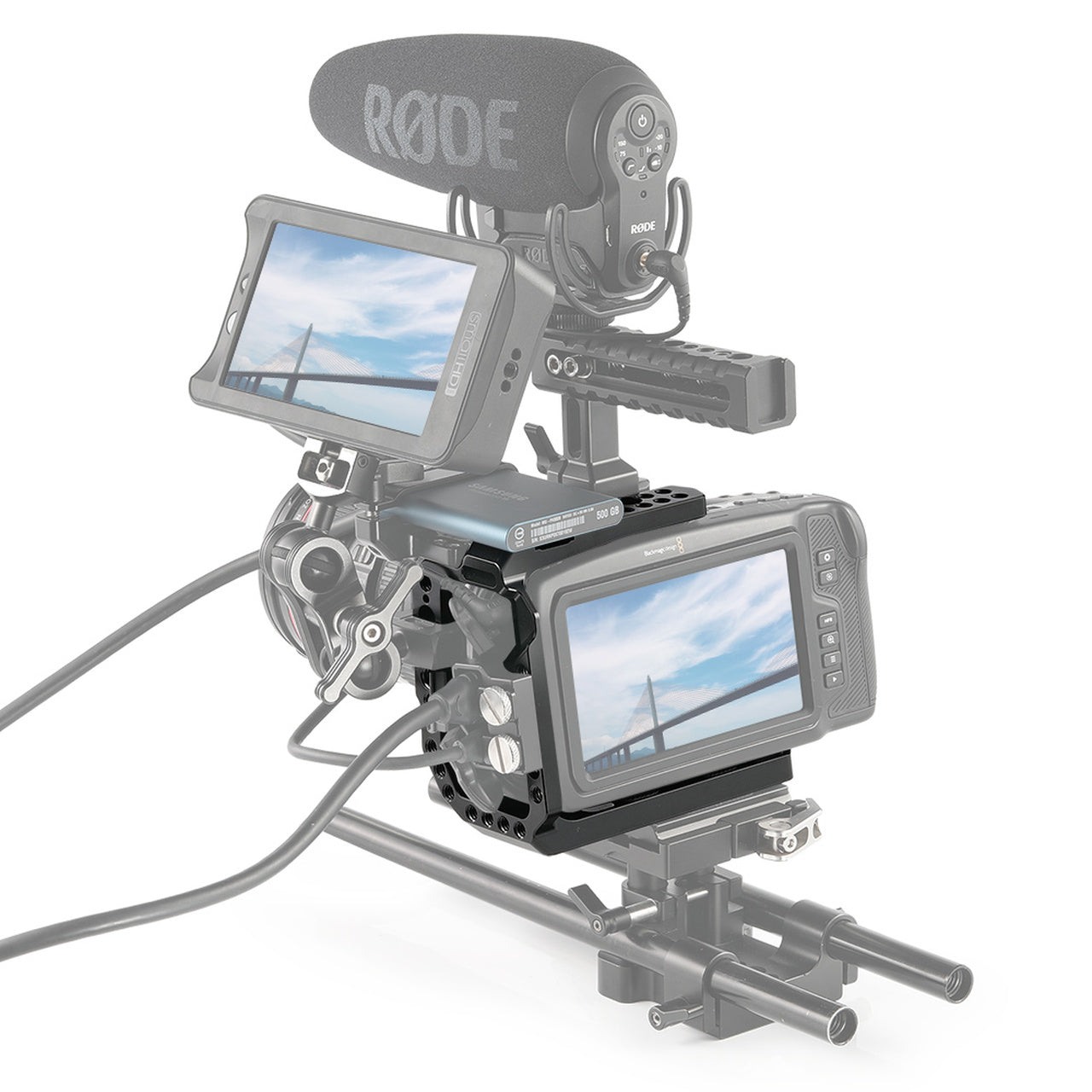 SmallRig Half Cage CVB2254 - Blackmagic Design Pocket 4K & 6K SmallRig