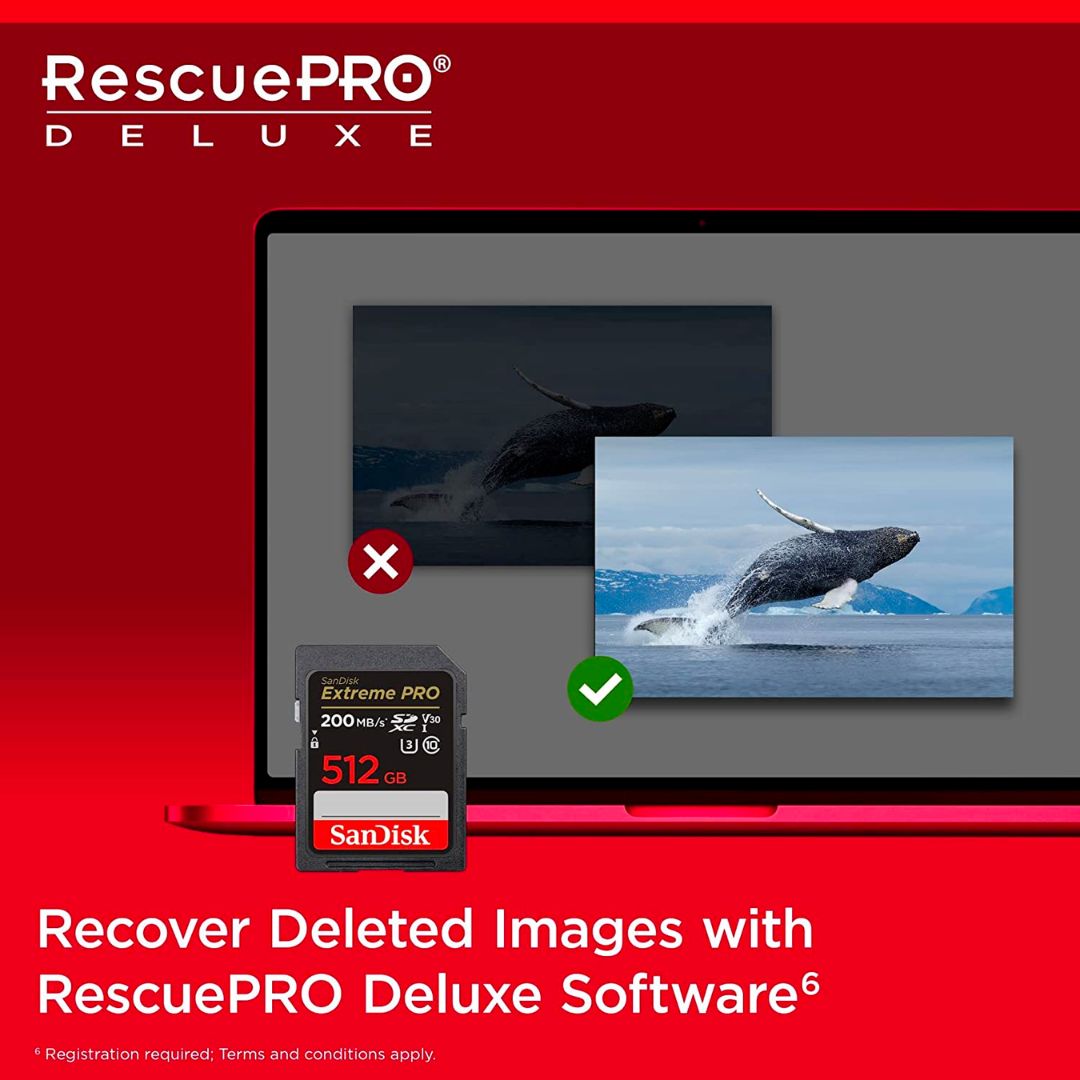 SanDisk Extreme PRO® SDXC™ UHS-I 記憶卡(64/128/256/512GB/1TB) SanDisk