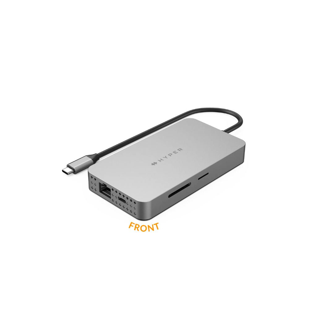Hyper HyperDrive Dual 4K HDMI 10-in-1 USB-C Hub 十合一擴展器(M1/M2 MacBooks 專用) Hyper