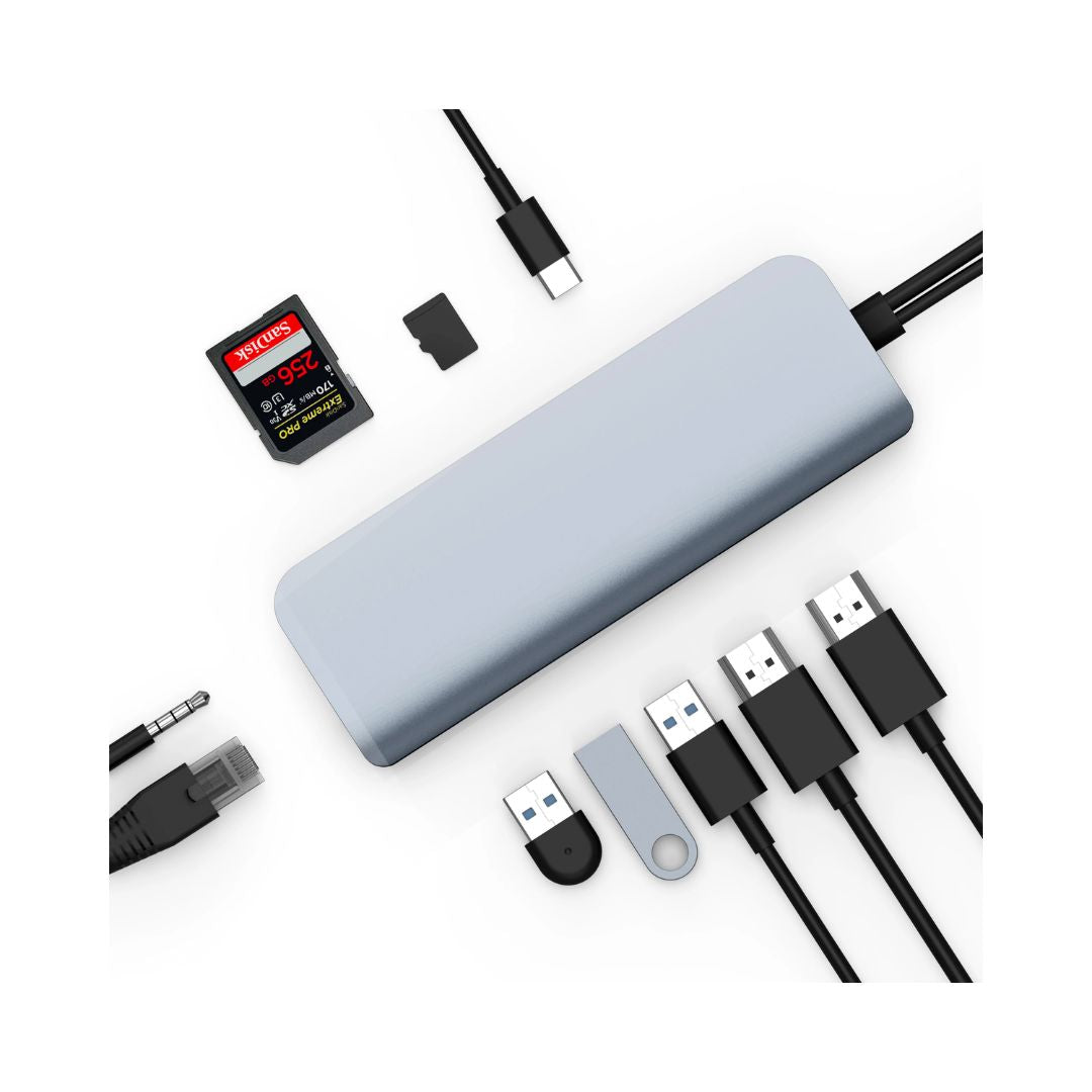 Hyper HyperDrive VIPER 10-in-2 USB-C Hub 十合二USB-C擴展器 Hyper