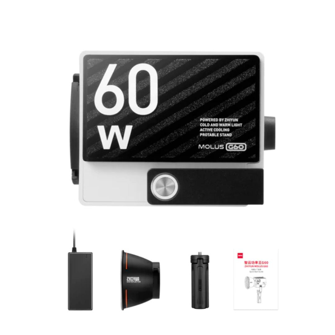 Zhiyun MOLUS G60 LED 攝影燈 Zhiyun