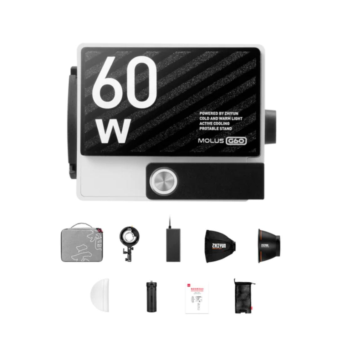 Zhiyun MOLUS G60 Combo LED 攝影燈套裝 Zhiyun