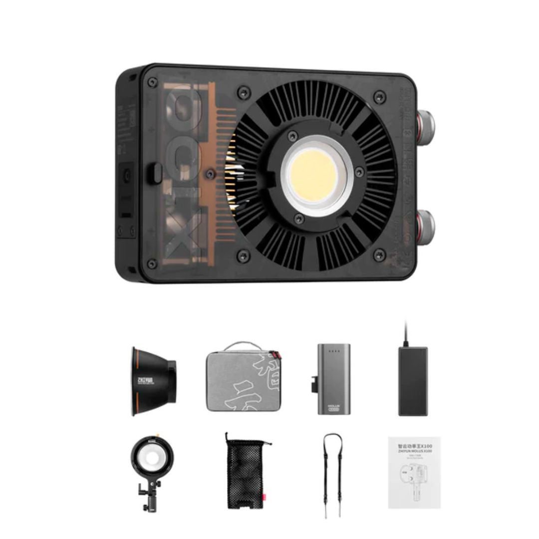 Zhiyun MOLUS X100 Combo COB LED 攝影燈套裝 Zhiyun