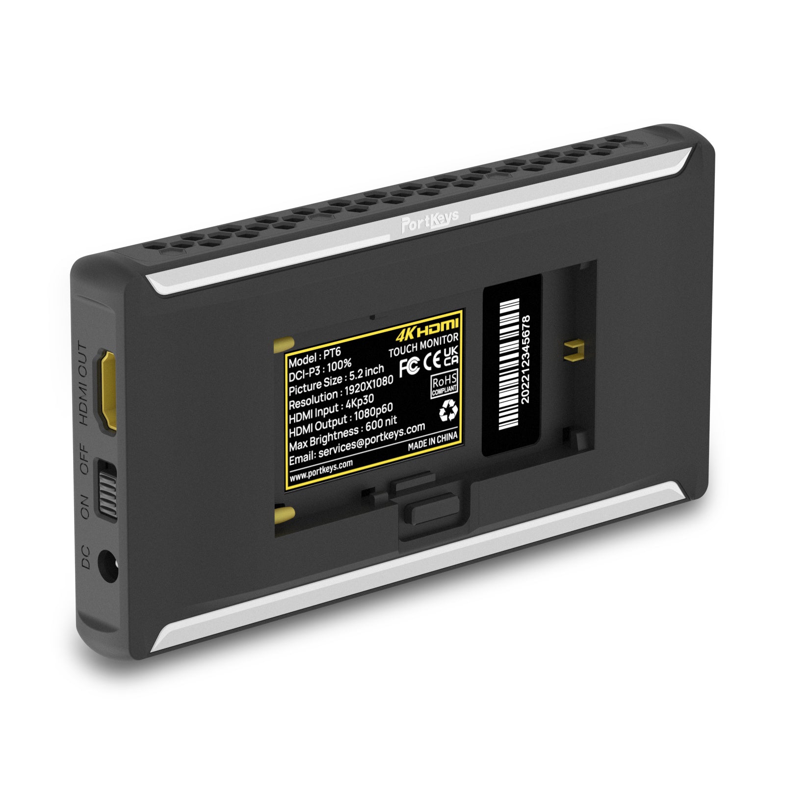 Portkeys PT6 4K HDMI Monitor 5.2吋4K影像監視器 Portkeys