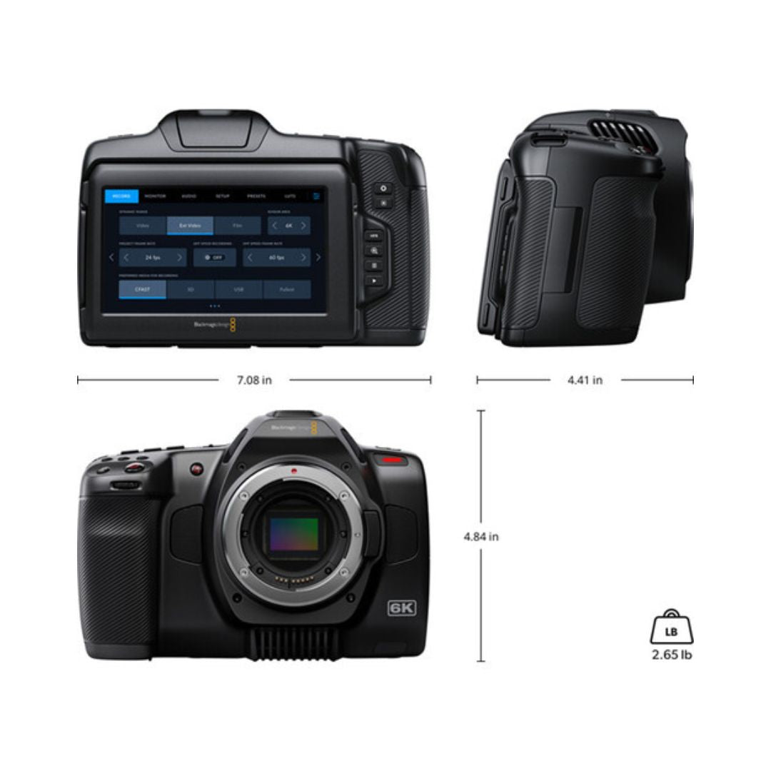 Blackmagic Design Pocket Cinema Camera 6K G2 Blackmagic Design