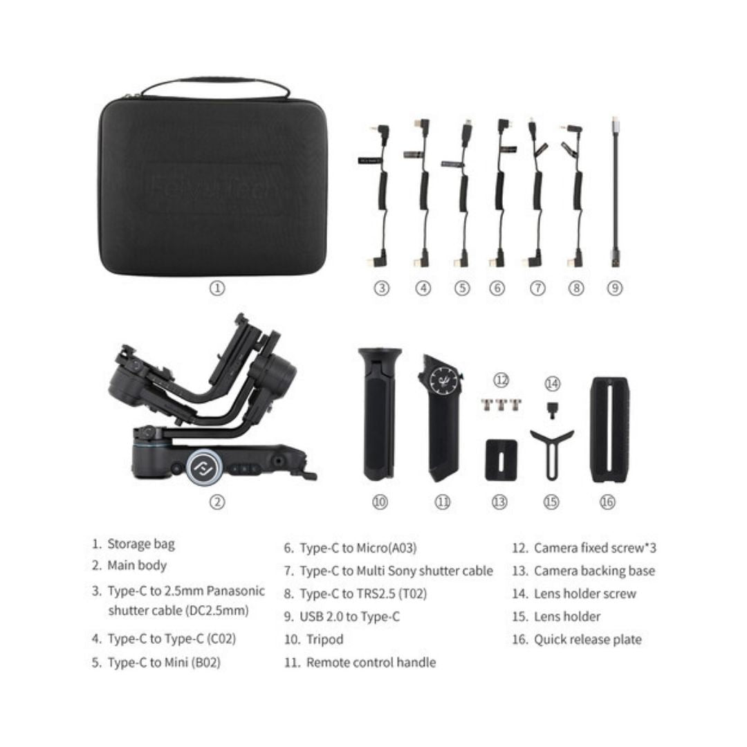 Feiyu SCORP Pro 專業相機三軸穩定器 Feiyu