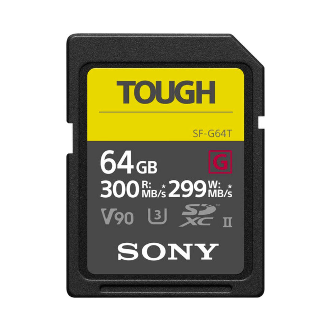 Sony SF-G-Series TOUGH UHS-II V90 SDXC SD 記憶咭 (64GB) Sony