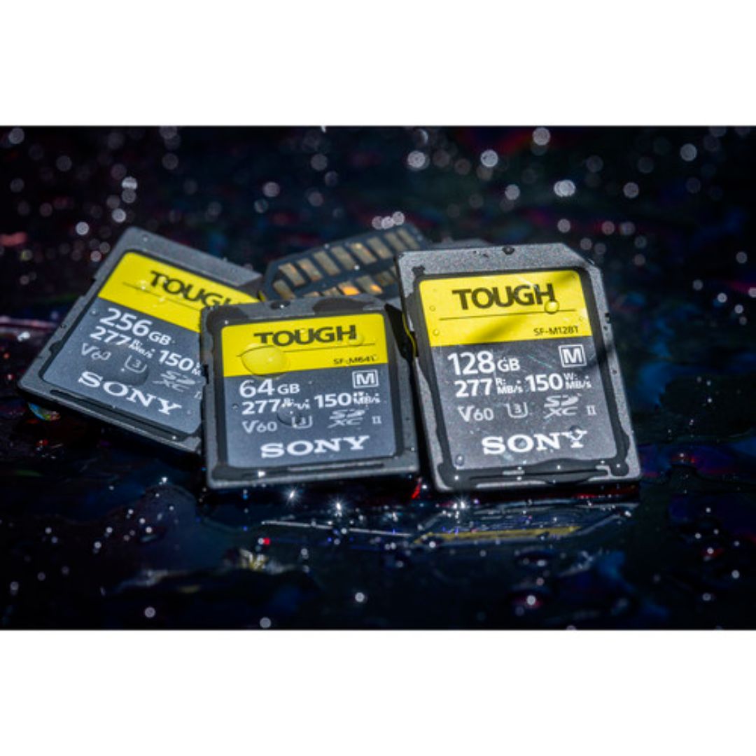 Sony SF-M-Series TOUGH UHS-II V60 SDXC SD 記憶咭 (128GB) Sony
