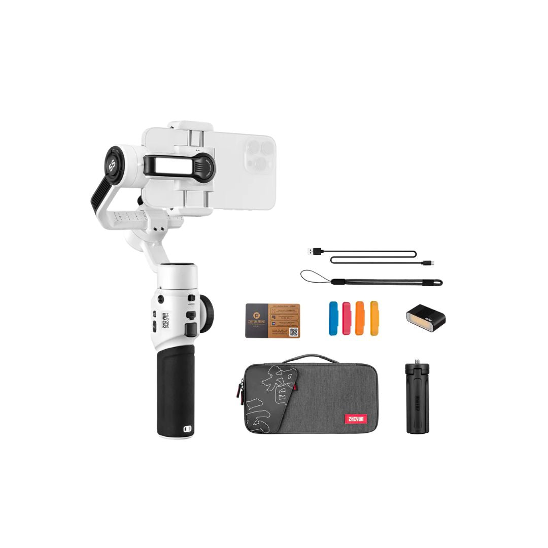 Zhiyun Smooth 5S Combo手機三軸穩定器套裝 Zhiyun