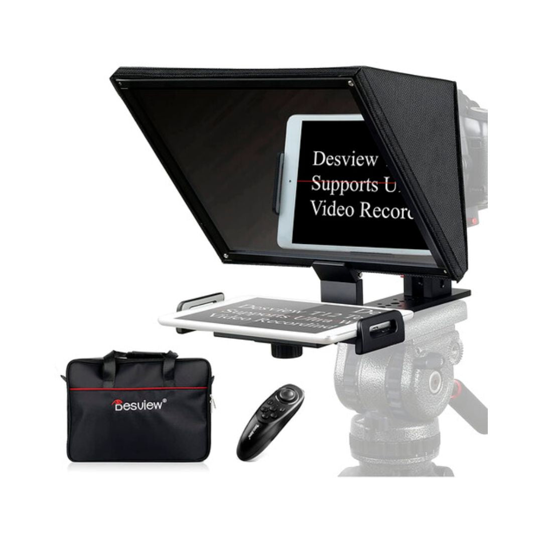 DesView T12 Foldable Portable Teleprompter 讀稿提詞器 DesView
