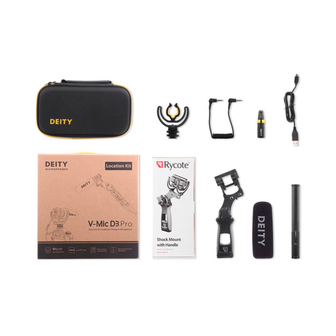 Deity V-Mic D3 Pro Kit 超心型專業防震麥克風套裝 Deity