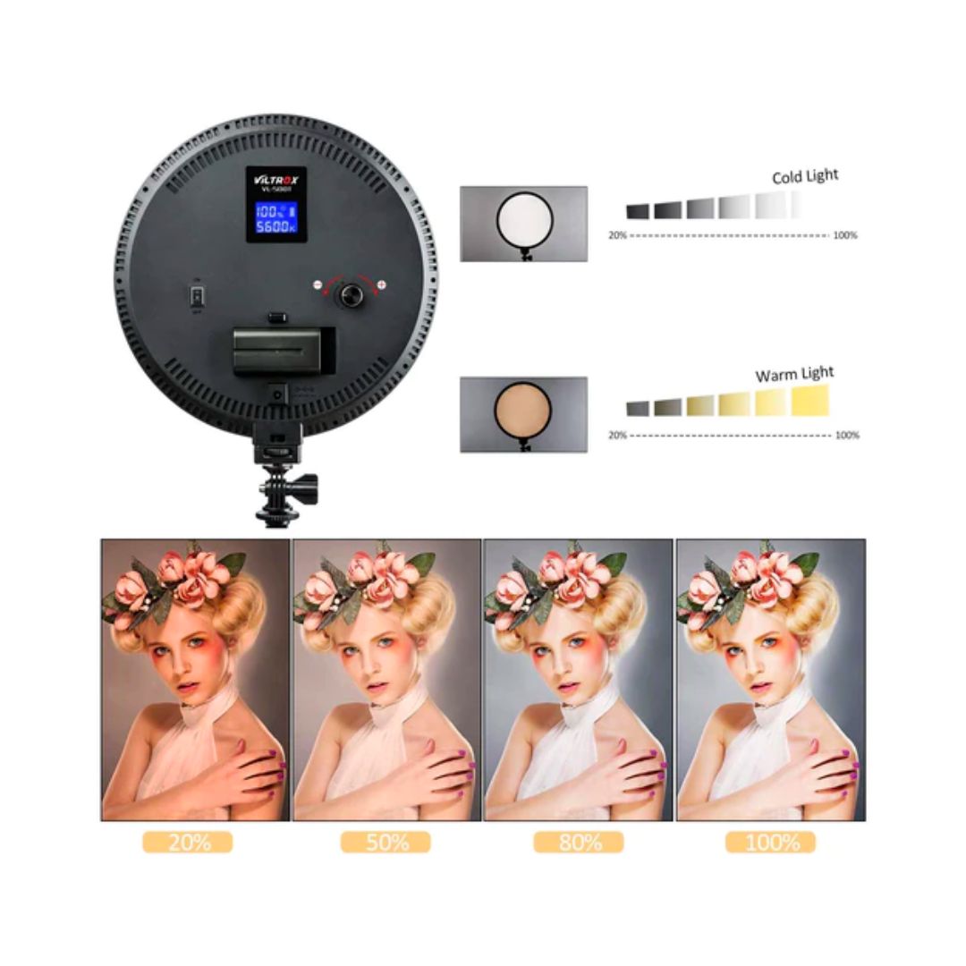 Viltrox VL-500T 雙色 LED LED Light 環形攝影燈 Viltrox